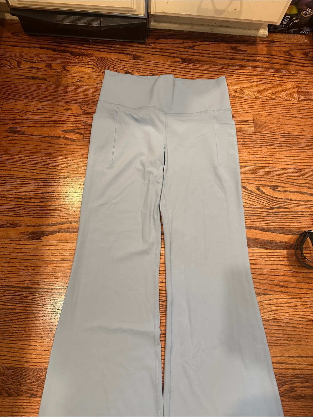 Athleta Women's Light Blue Wide-Leg Pants